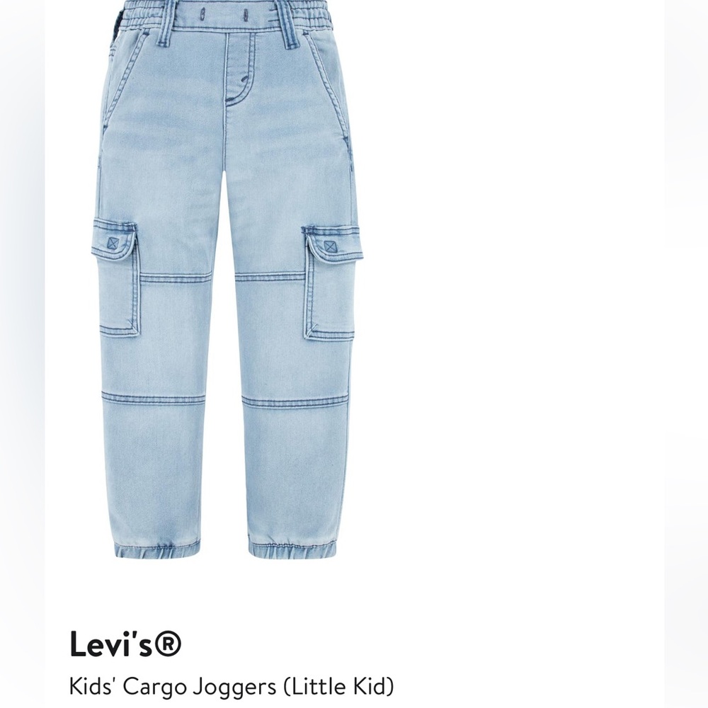 Levis kids cargo joggers